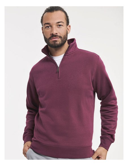 RUS-0R270M0-Authentic Quarter Zip Sweat 2